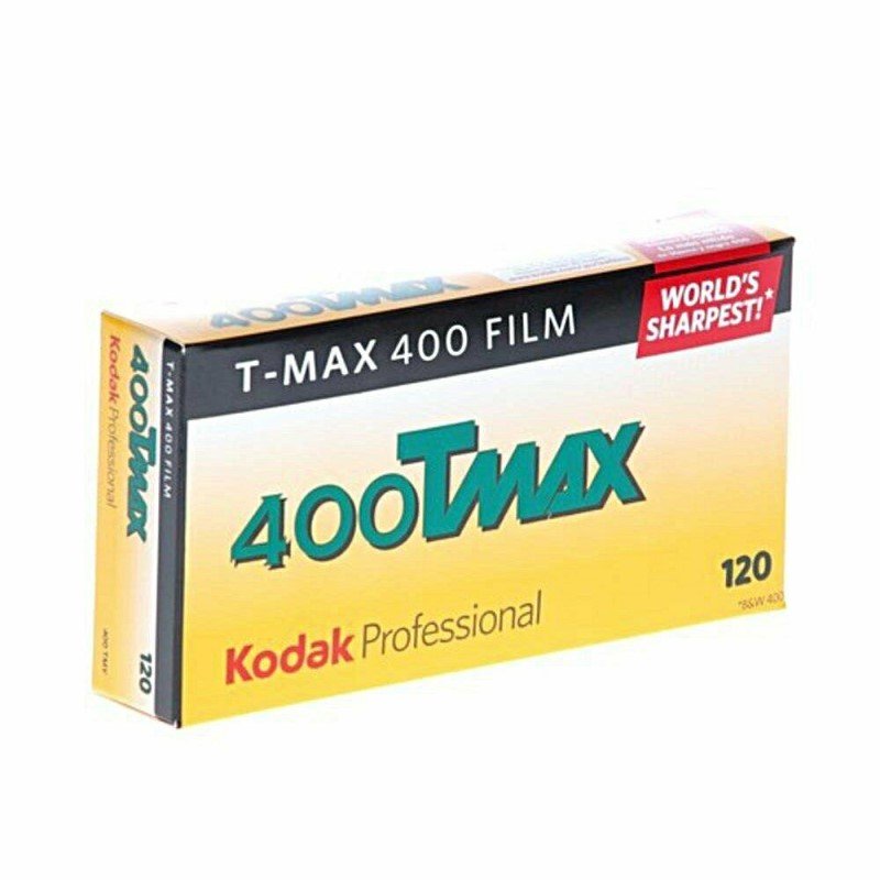 Kodak Film T-Max 400 B&W Negative Film (120 Roll Film, 5-Pack)