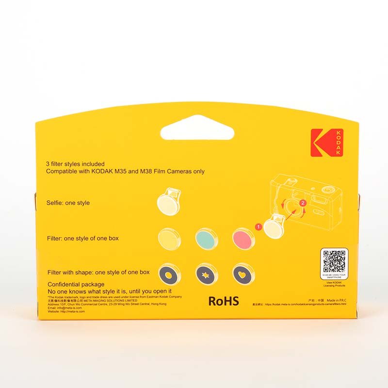 Kodak M series Camera Filter Combo Set: Colours and Shapes