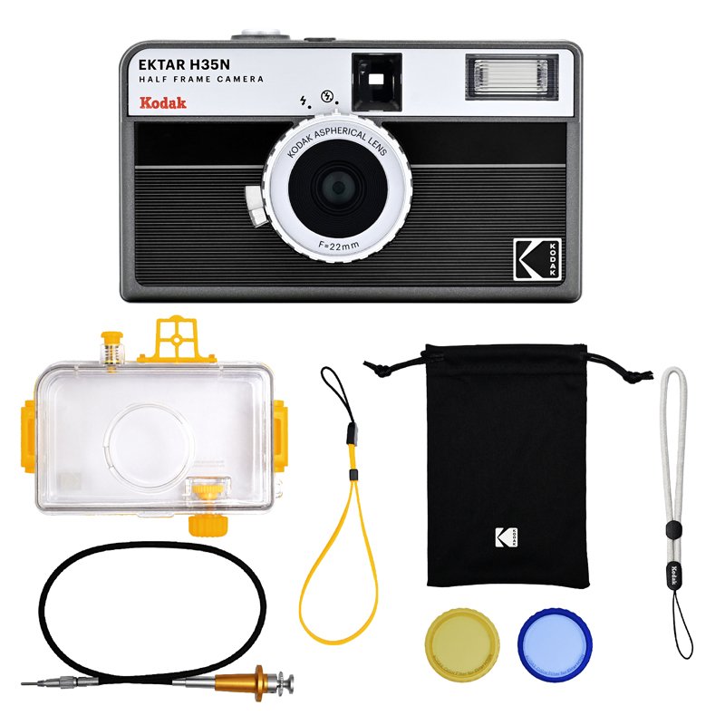 Kodak Ektar H35N Half Frame Camera Premium Kit