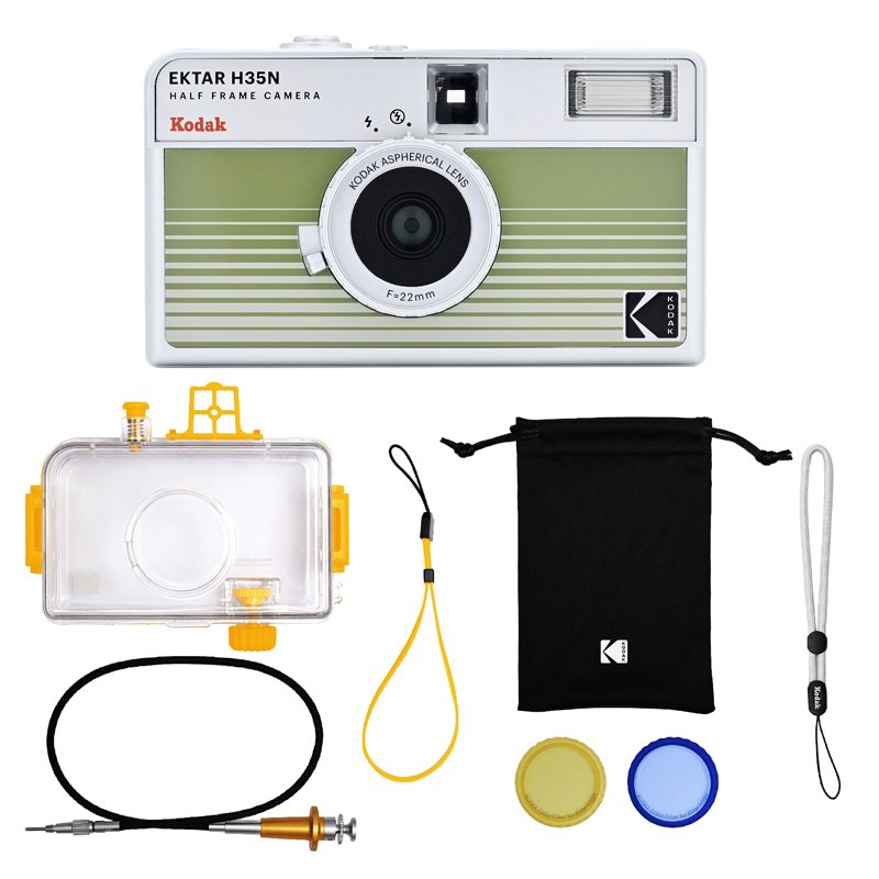Kodak Ektar H35N Half Frame Camera Premium Kit