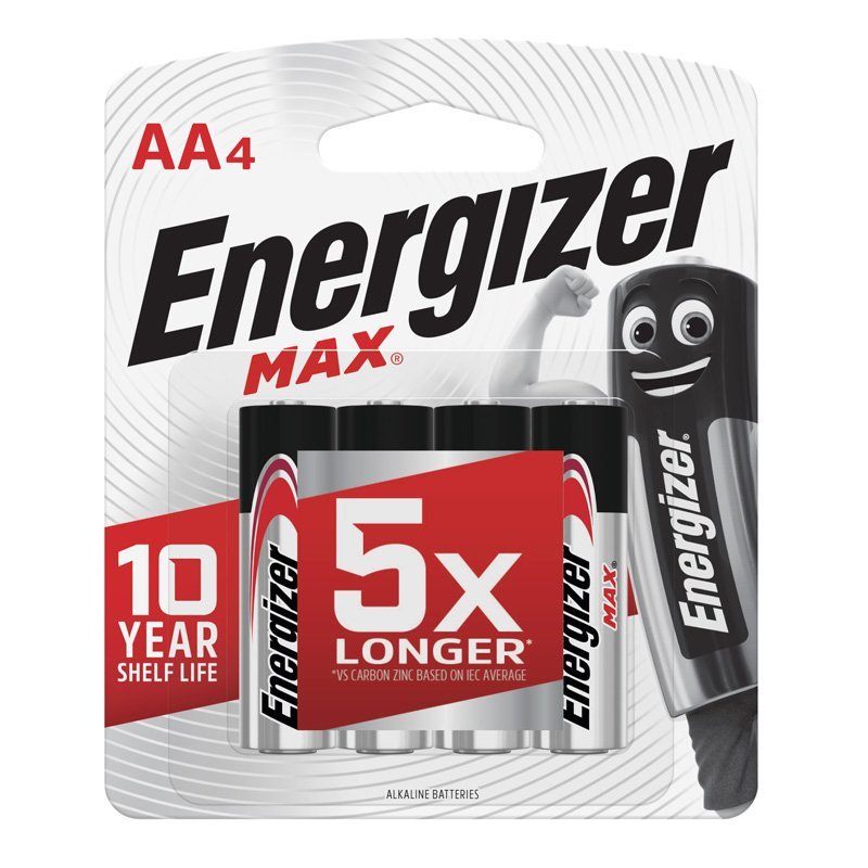 Energizer Batteries Max AA 4 Pack - MataMata