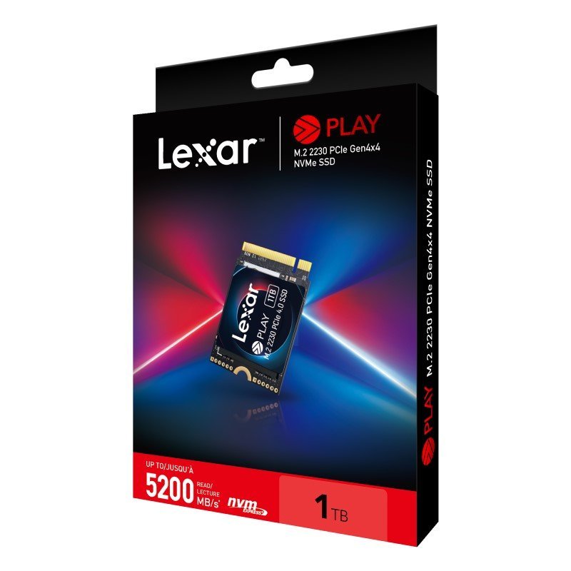 Lexar PLAY 2230 PCIe 4.0 SSD: Capacity 1TB - MataMata