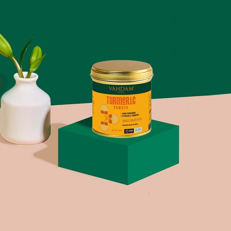 x6 Vahdam Single Origin Spice Tumeric Powder 30g - MataMata