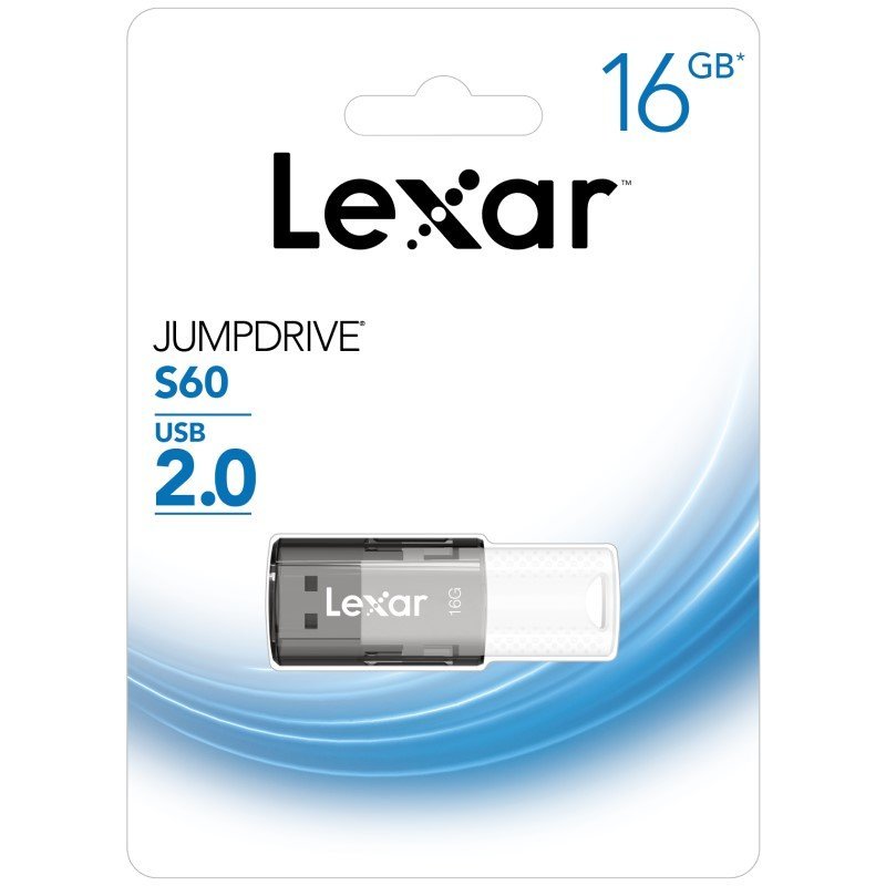 Lexar JumpDrive S60 USB 2.0 Flash Drive Capacity: 16GB - MataMata