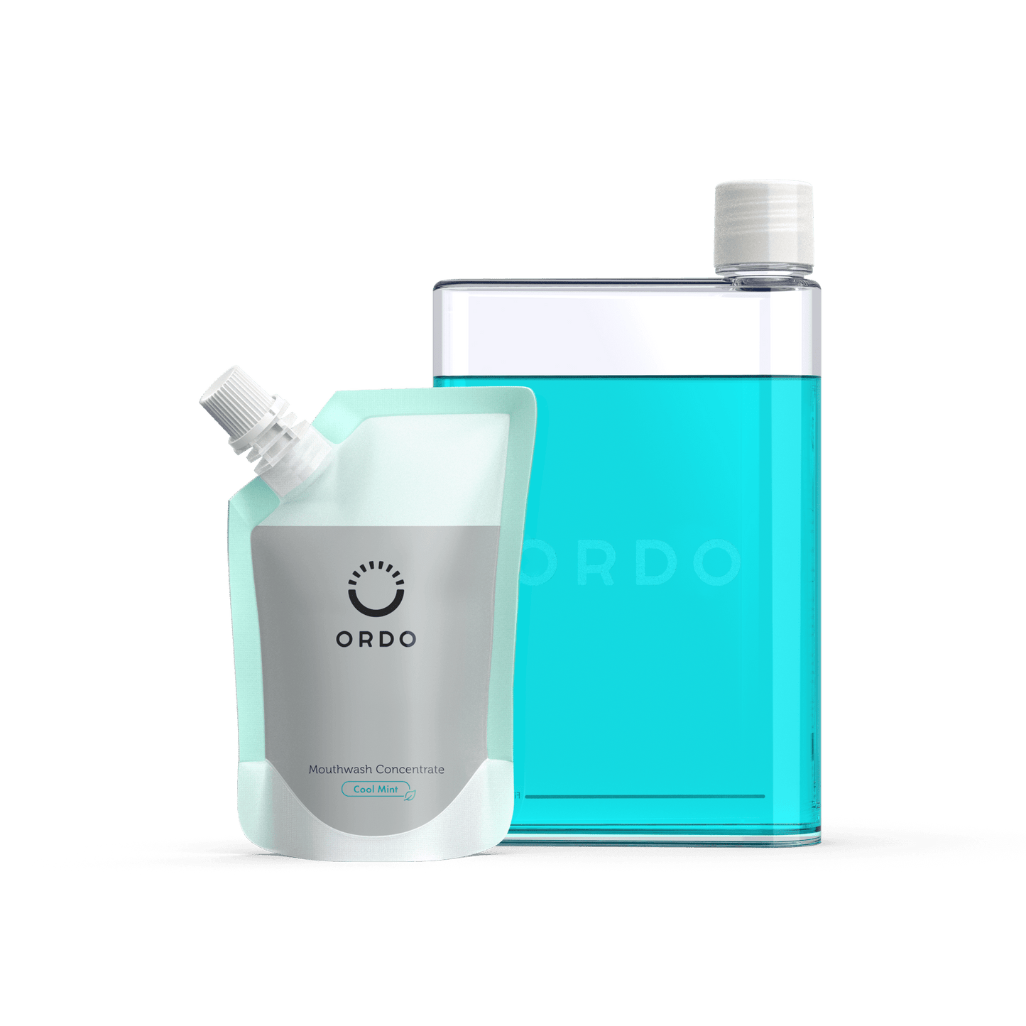 Ordo Reusable Mouthwash Bottle & Concentrate Bundle - MataMata
