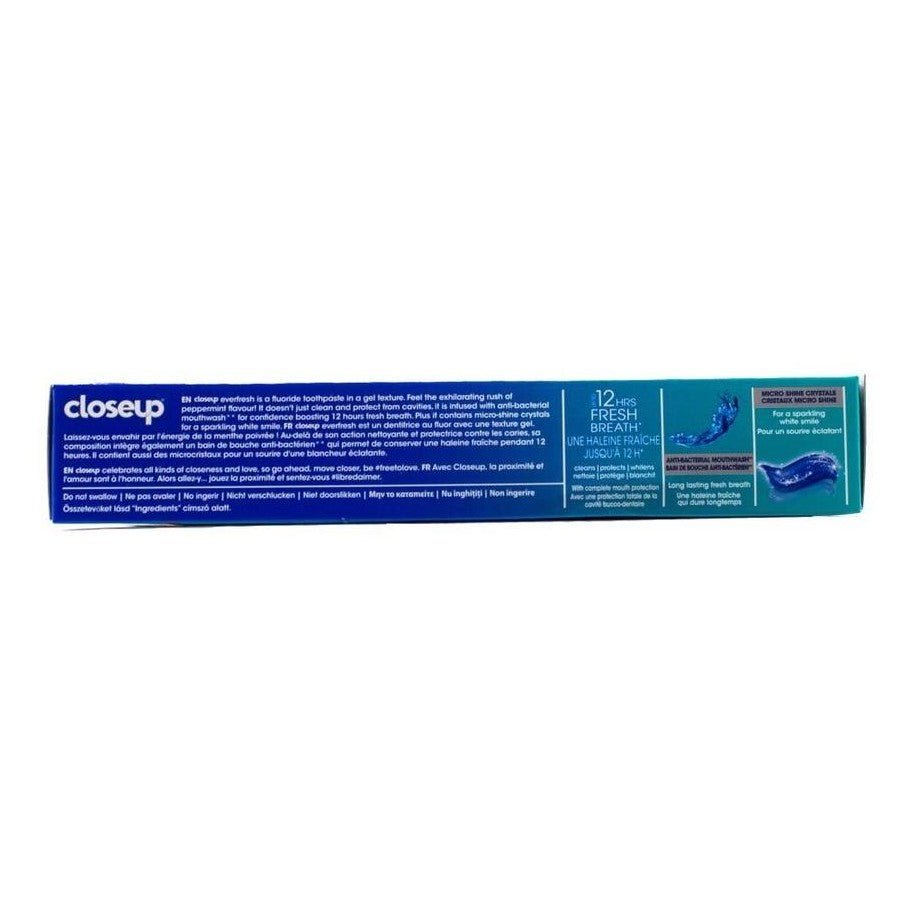 [18 Pack] Closeup Everfresh Fluoride Gel Anti - Bacterial Toothpaste 90g – Menthol Fresh Breath & Whitening - MataMata