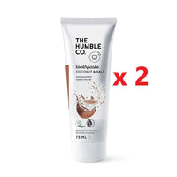 2 X The Humble Co. Natural Toothpaste 96g - MataMata