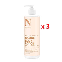 3 X Dr Natural Castile Body Lotion 473ml