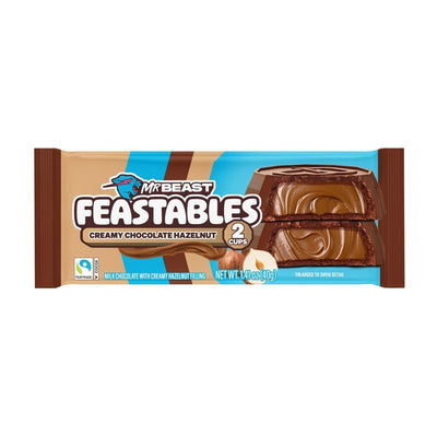 [24 pack] Mr Beast Feastables Hazelnut Cups 20 gram [2 Pack] - MataMata