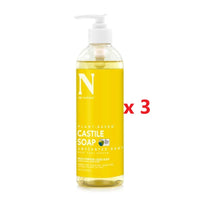 3 X Dr Natural Castile Liquid Soap 473ml