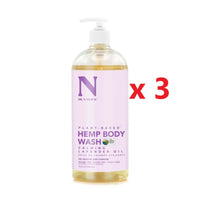 3 X Dr Natural Hemp Body Wash 946ml