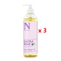 3 X Dr Natural Castile Liquid Soap 473ml - MataMata