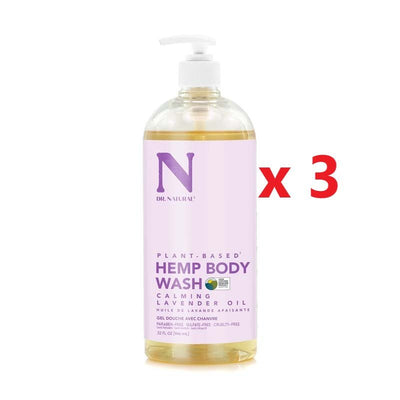 3 X Dr Natural Hemp Body Wash 946ml - MataMata