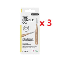 3 X The Humble Co. Bamboo Interdental Brush 6 Pack - MataMata