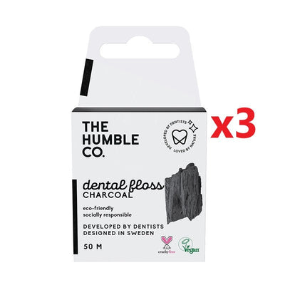 3 X The Humble Co. Dental Floss 50m - MataMata