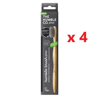 4 X The Humble Co. Pro Bamboo Toothbrush - Soft - MataMata