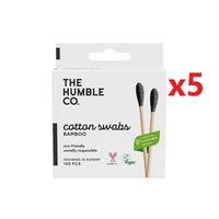 5 X The Humble Co. Cotton Tips 100 Pack - MataMata