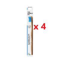 4 X The Humble Co. Bamboo Toothbrush - Soft
