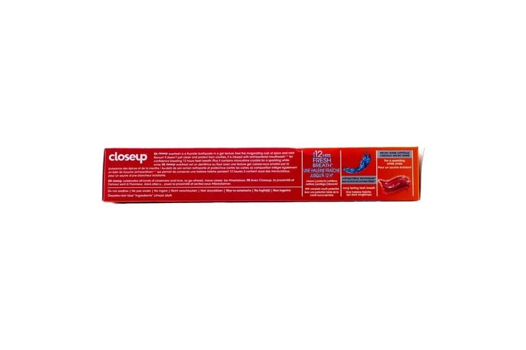 9 Pack Closeup Everfresh Red Hot Toothpaste 90g – Cinnamon Fresh Breath, Whitening & Antibacterial Protection - MataMata
