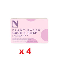 4 X Dr Natural Castile Bar Soap 141g