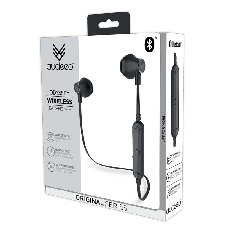 Audeeo Odyssey Wireless Bluetooth Metal Earphones