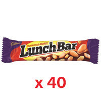 40 X Cadbury Lunch Bar 48g