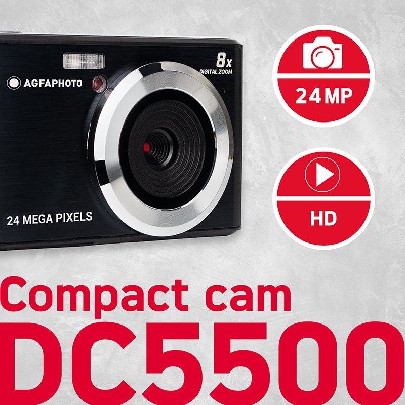 AgfaPhoto Realishot DC5500 Digital Camera