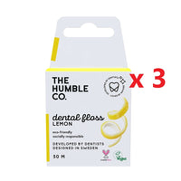 3 X The Humble Co. Dental Floss 50m