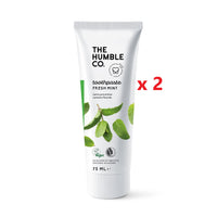 2 X The Humble Co. Natural Toothpaste 96g