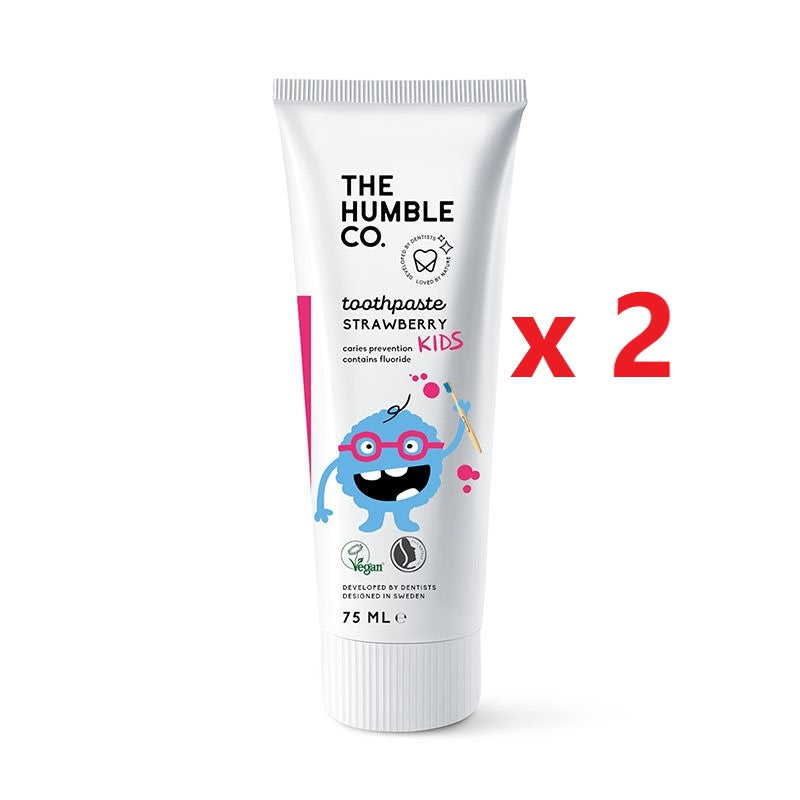 2 X The Humble Co. Natural Toothpaste 96g