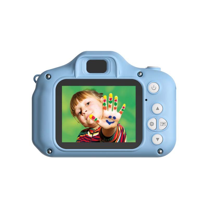 AgfaPhoto Realikids Mini Digital Camera Colour: Blue/Yellow - MataMata