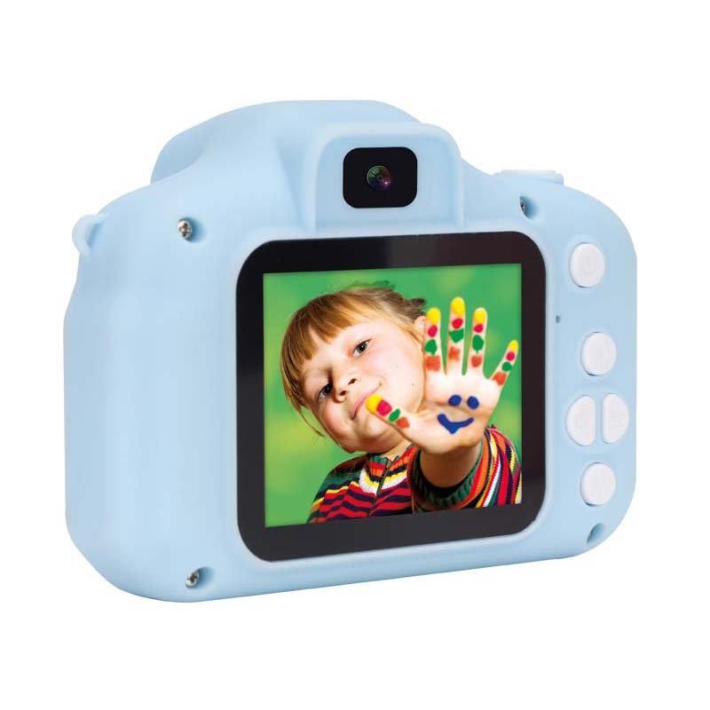 AgfaPhoto Realikids Mini Digital Camera Colour: Blue/Yellow - MataMata