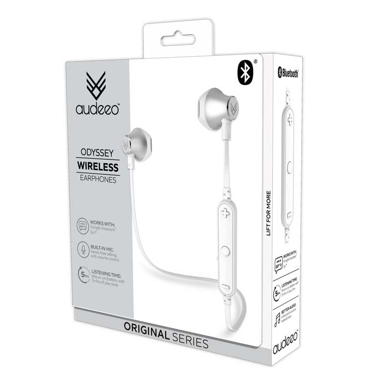 Audeeo Odyssey Wireless Bluetooth Metal Earphones - MataMata