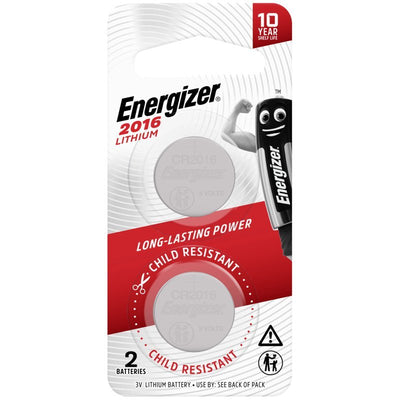 Energizer Batteries Lithium 2016 [2 Pack] - MataMata