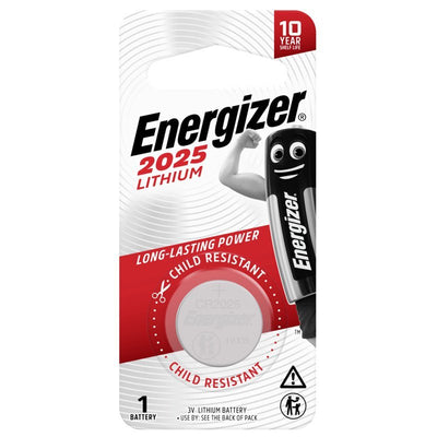 Energizer Batteries Lithium 2025 [1 Pack] - MataMata