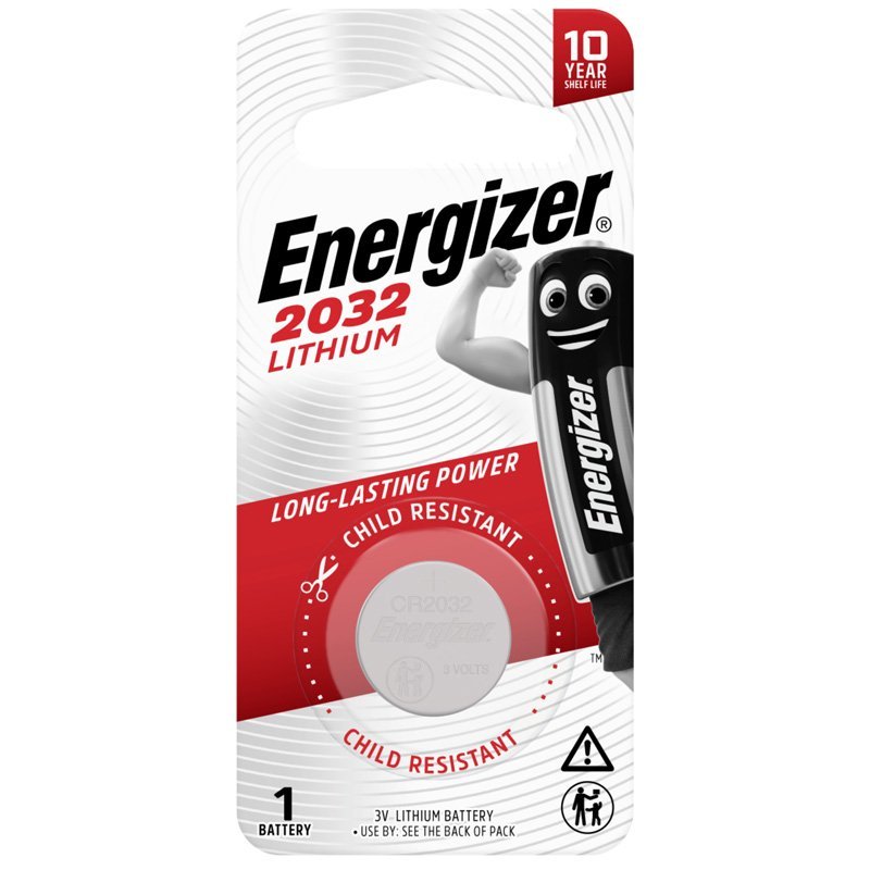 Energizer Batteries Lithium 2032 1 Pack [Pack of 12] - MataMata