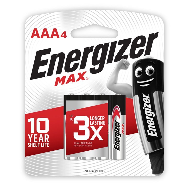 Energizer Batteries Max AAA 4 Pack - MataMata