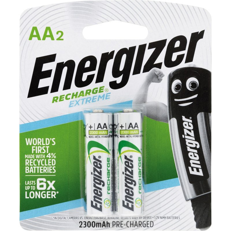 Energizer Batteries Recharge AA 2 Pack - MataMata