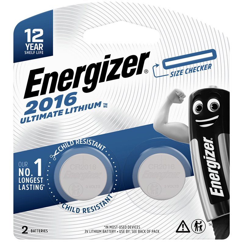 Energizer Batteries Ultimate Lithium 2016 [2 Pack] - MataMata
