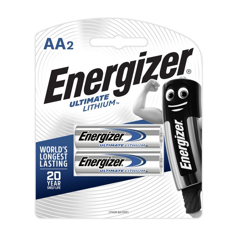 Energizer Batteries Ultra Lithium AA [2 Pack] - MataMata