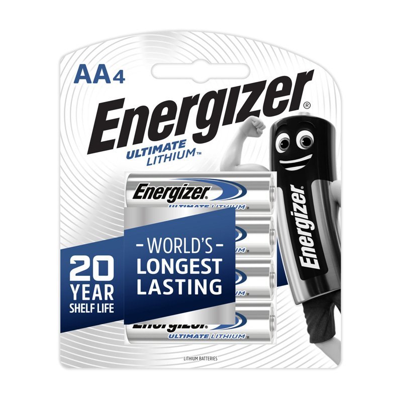 Energizer Batteries Ultra Lithium AA [4 Pack] - MataMata