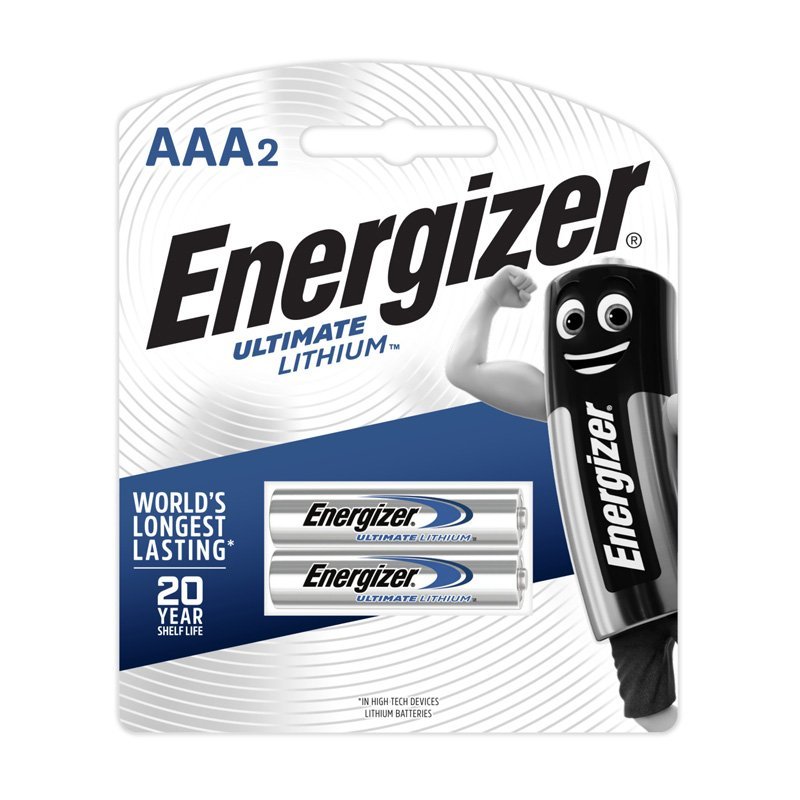 Energizer Batteries Ultra Lithium AAA [2 Pack] - MataMata
