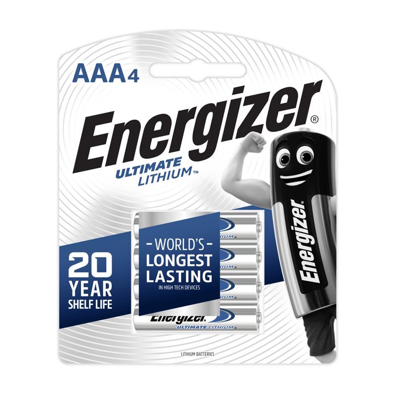 Energizer Batteries Ultra Lithium AAA [4 Pack] - MataMata