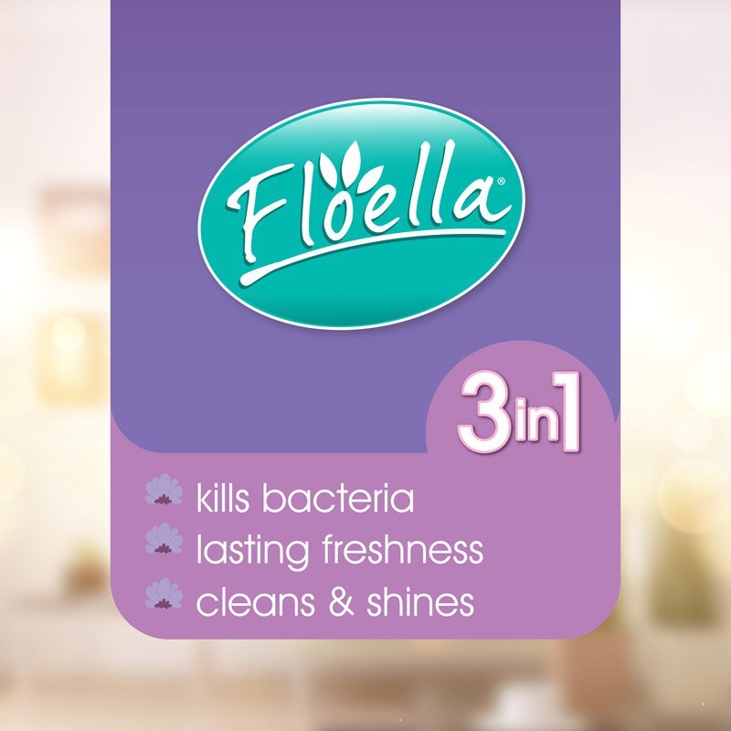 Floella Concentrated Disinfectant 250ml Scent: Lavender Hills - MataMata