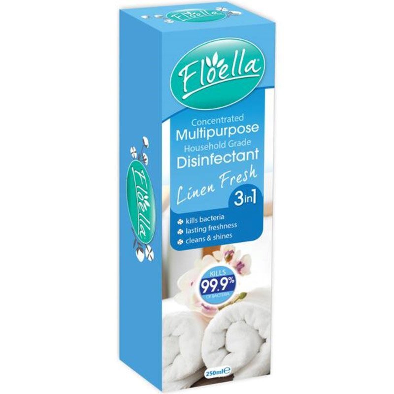 Floella Concentrated Disinfectant 250ml Scent: Lavender Hills - MataMata