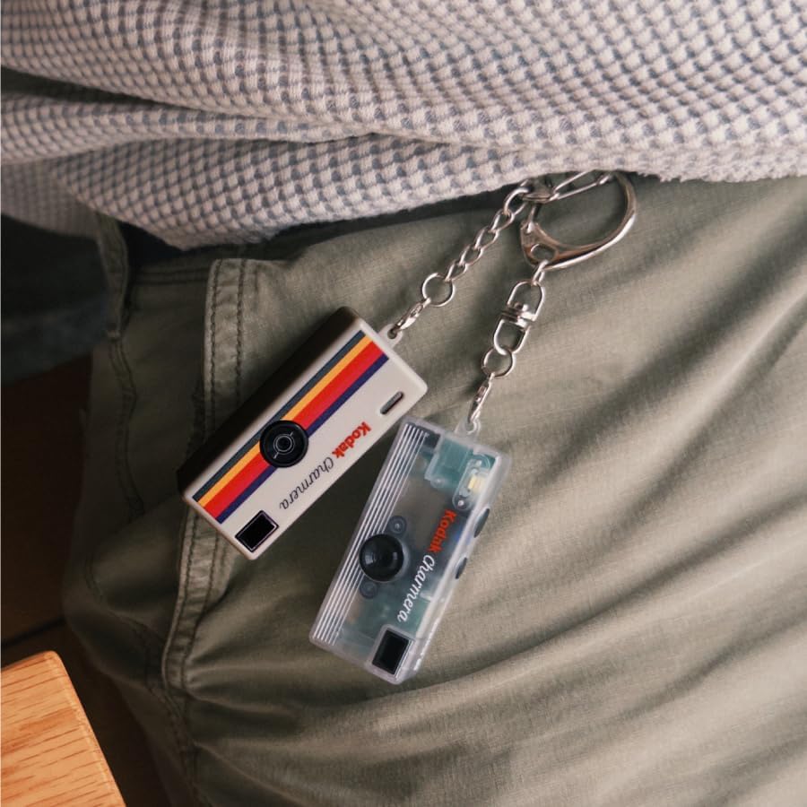 Kodak CHARMERA Keychain Mini Digital Camera Collectable Blind Box Single Box - MataMata