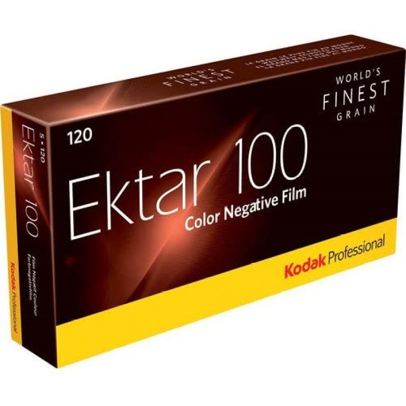 Kodak Film Ektar 100 Color Negative Film (120 Roll Film, 5 - Pack) - MataMata