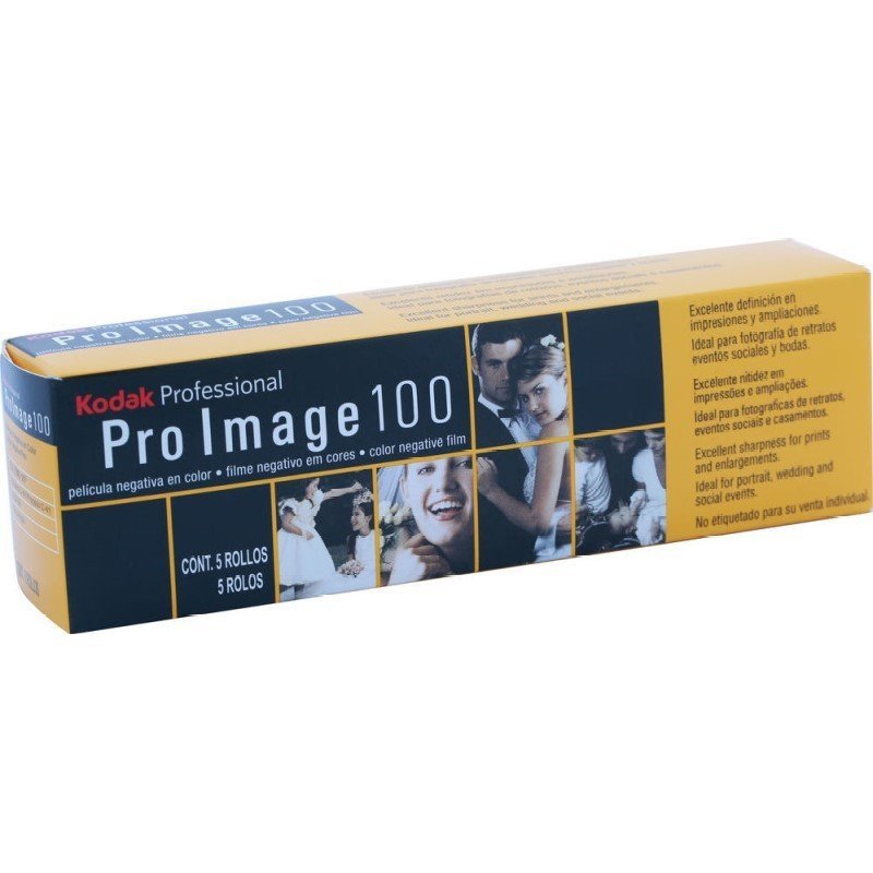 Kodak Film Pro Image 100 Color Negative Film (35mm, 36 Exposures, 5 - Pack) - MataMata