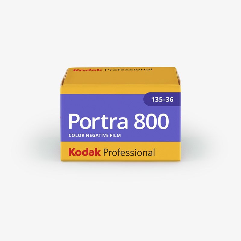 Kodak Film Professional Portra 800 Color Negative Film (35mm, 36 Exposures) [Pack of 10] - MataMata