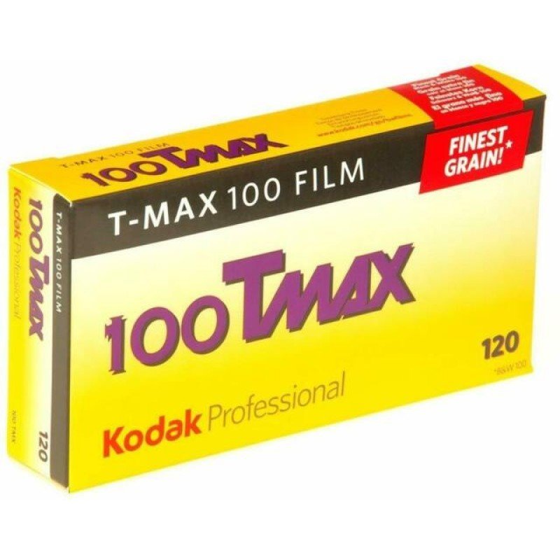 Kodak Film T - Max 100 B&W Negative Film (120 Roll Film, 5 - Pack) - MataMata